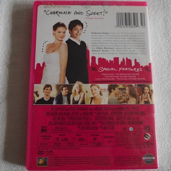 27 Dresses Widescreen DVD Pre Owned - Picture 2 of 5